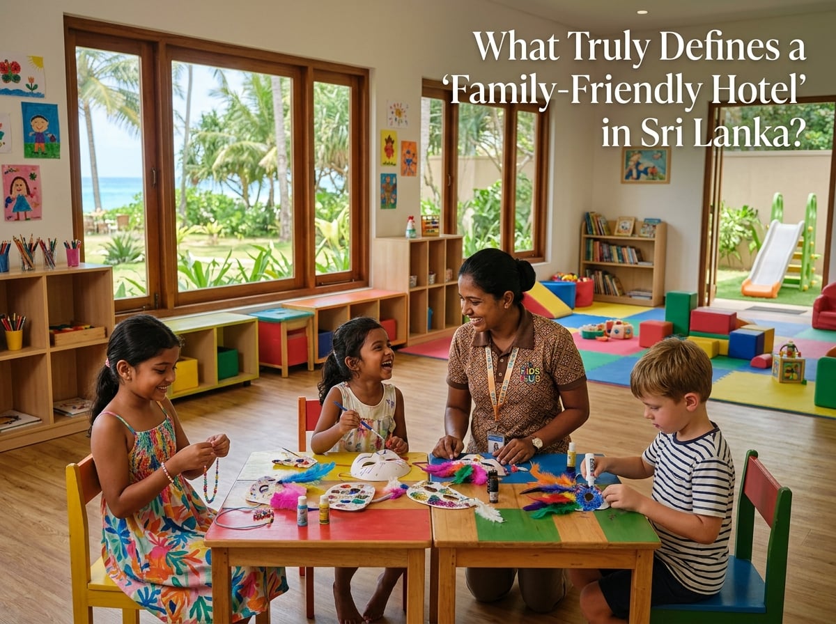 Children participating in an activity at a supervised kids' club.
